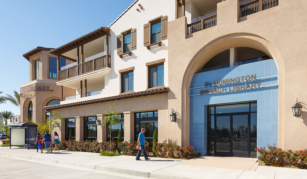 Withee Malcolm Bloomington Library Exterior