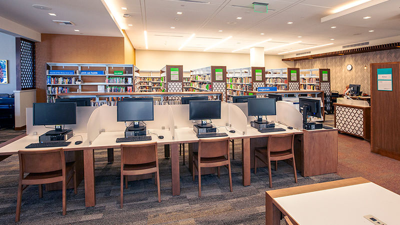 Withee Malcolm Willowbrook Library Adult Computer Section Withee Malcolm Willowbrook Library Adult Computer Section