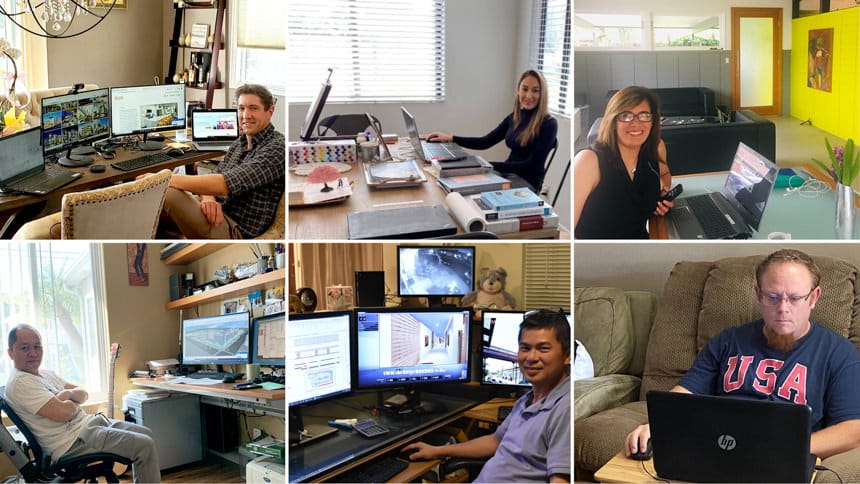 pointofview delivering client services from home